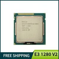 ใช้เกือบใหม่ Intel Xeon E3 1280 V2 E3-1280V2 8เมตรแคช3.60GHz SR0P7 LGA1155เดสก์ท็อปเซอร์เวอร์เครื่องประมวลผลซีพียู V2 1280