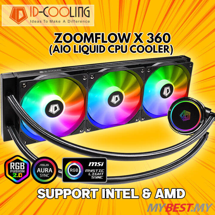 IDCOOLING ZOOMFLOW 360X ARGB WATER COOLING Lazada