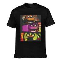 2023ใหม่คุณภาพสูงฮาโลวีนปัจจุบัน Five Nights At FreddyS Characters Men T-Shirt Gifts