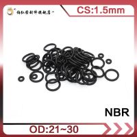 Lamberts 20PCS/lot Nitrile Rubber O-Ring NBR CS1.5mm OD21/22/23/24/25/26/27/28/29/30mm Gasket