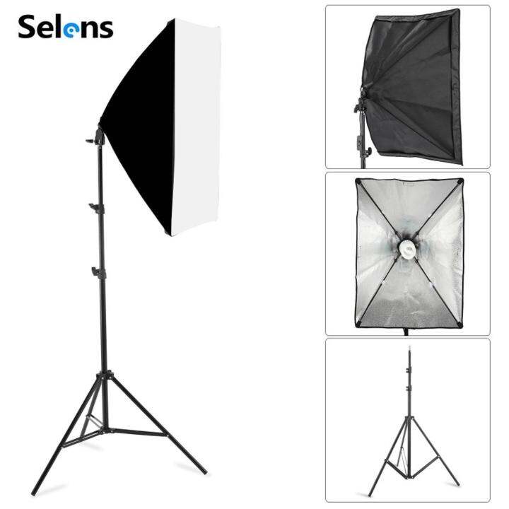 New Photography Softbox Lighting Kits 50x70CM Softbox Professional