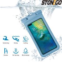 STONEGO Universal Mobile Phone Waterproof Bag Mobile Phone Case for Swimming Diving Outdoor Mobile Phone Waterproof Pouch