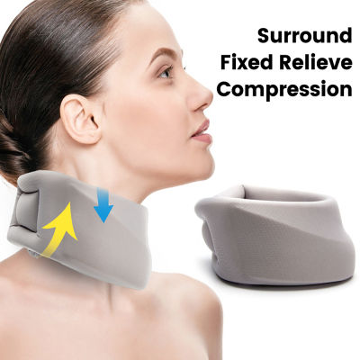 【CW】Cervical Neck Traction Prevent Orthopedic Neck Fixation Support Posture Corrector Collar Protector Tractor Health Neck Strecher