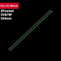 2pcs Led Backlight Strip For LG 49inch 49UF6700-UC 49UF671V 49UF770V 49UF6407  49UF7787-ZA 49UF6807 49UH600V 49UF8507 49UF8500 Electrical Circuitry Pa