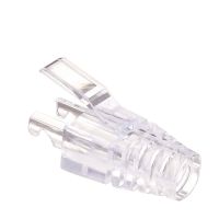 【SALE】 windsenwhistgriz1979 RJ45ฝาครอบตัวเชื่อมต่อสำหรับสายเคเบิลเครือข่ายอีเธอร์เน็ต Cat5e Cat6กรงเล็บบูต RJ45ใส Cat5e สายเคเบิลแพทช์ RJ45หมวก