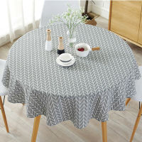 Nordic Round Tablecloth Cotton Washable Ho Banquet Tablecloth for Wedding Party Christmas Table Cover Home Decor Dropshipping