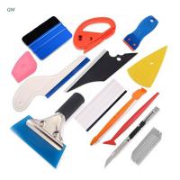 Car Vinyl Wrap Film Squeegee Scraper Tools Sticker Wrapping Tool Auto Window Tint Foil Magnetic Stick Squeegee 13MF