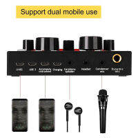 Live sound card for recording Professionally used for live broadcast, YouTube video recor Bluetooth5.0 and condenser mic Headset with,Microphone, Voice Control for Phone Computer V8 F8 F007 Musical instrument guitar playing for phone type