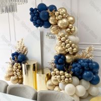 【DT】hot！ 173Pcs Arch Gold Night Balloons Garland for Birthday Wedding Decorarion