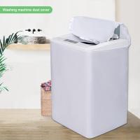 Washing Machine Cover Automatic Waterproof Sunscreen Top Open Dust Cover Washer Dryer Parts  Accessories