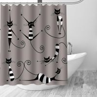 【hot】♀  Abstract Shower Curtains Custom Curtain Fabric Polyester