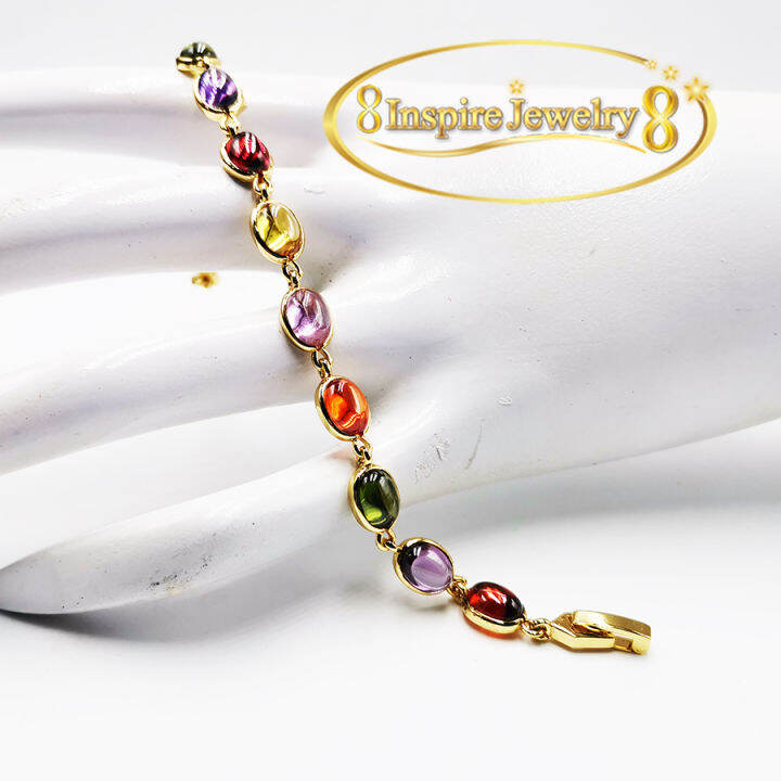 inspirejewelry-สร้อยข้อมือพลอย-มีหลากหลายแบบให้เลือก-งานจิวเวลลี่-สวยงาม-ปราณีต-ต้องสะสม