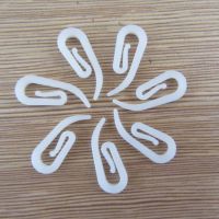 【CW】 100pcs / pack Plastic 6 Shaped Hooks Window Curtain Poles Tracks Accessories