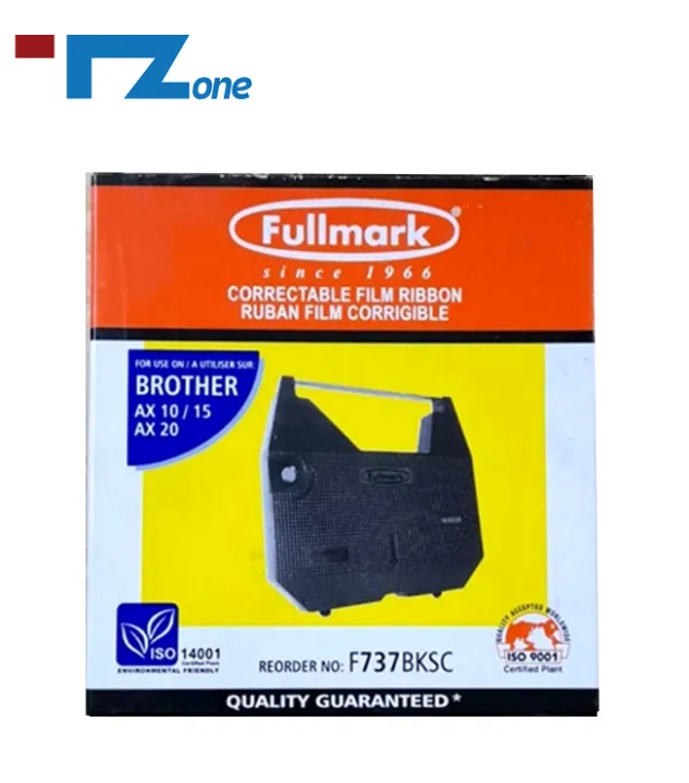 Fullmark Brother Ax10 F737BKSC Compatible Typewriter Ribbon Correctable