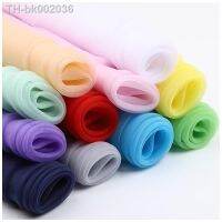 ✓❡ 30 Colors Organza Fabric Beautiful Soft Dress Decoration Skirt Hemline Cloth Veil Headdress Materials For Designer