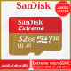 SanDisk Extreme microSDHC SDSQXAF 32GB A1 C10 UHS-I Micro SD Memory Card ของแท้ ประกันศูนย์  Limited Lifetime Warranty