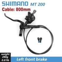 ชุดกีฬา Shimano BR เบรคไฮดรอลิคจักรยาน MT200 800/850/1450/1500MM MTB G3ดิสก์เบรกไฮดรอลิค/HS1 160 /180MM กับโรเตอร์ MTB เบรค