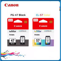 ตลับCanon E 410 PG-47 Canon CL-57CO Ink Black Color##มีแบบ ตลับแท้  no boxในตัวเลือกสินค้า**แจ้งให้เจาะให้ได้ครับ**