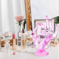 ：》’【 2X Hand Ring Holder, Pink Room Decor Aesthetic Jewelry Displays For Shows, Preppy Decor Ring Display Jewelry Stand