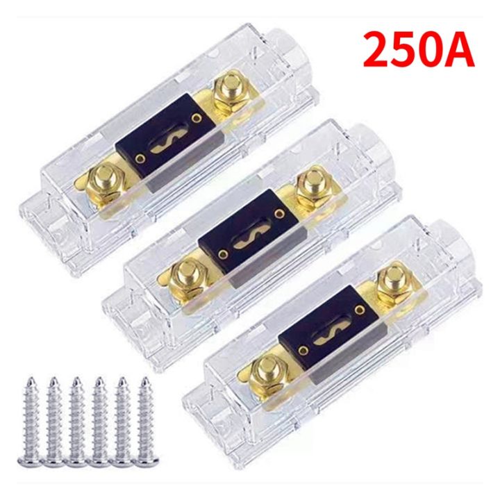 3pcs-fuse-holder-bolt-on-fuse-car-anl-fuse-holders-fusible-link-with-fuse-250a-fuses-amp