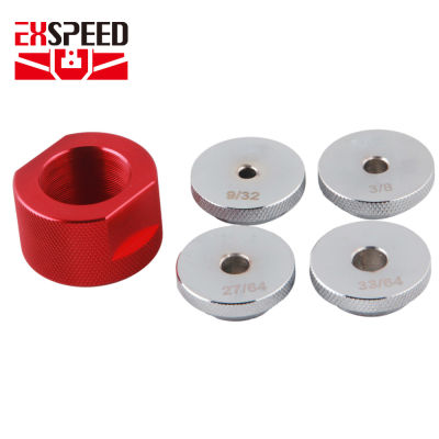 1.375x24 Aluminum jig Baffle Cone Cups Guider Fuel Filter Car engine 10 inch mst s adapter