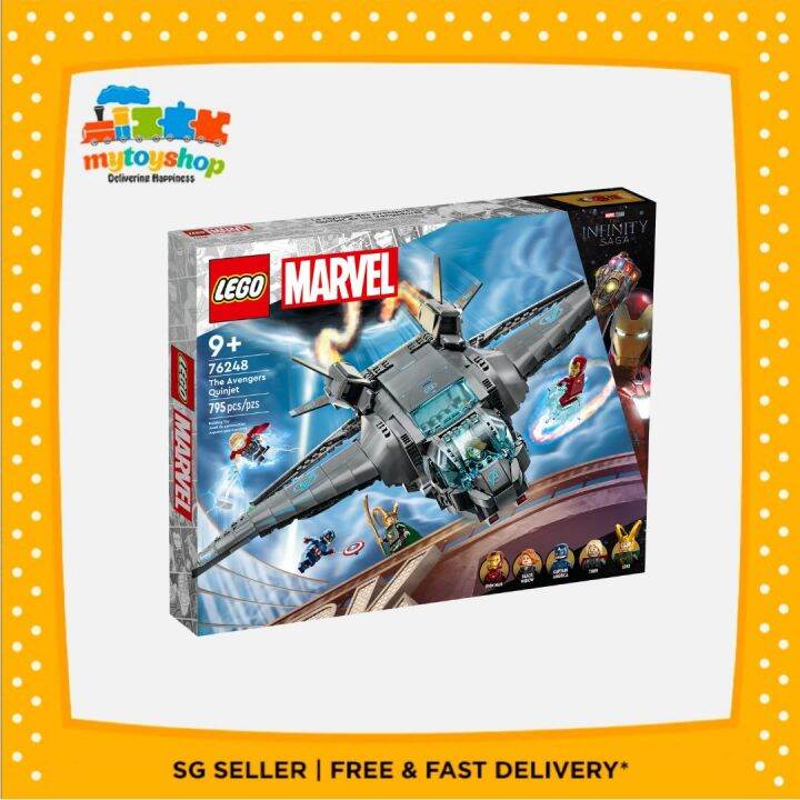 LEGO 76248 Infinity Saga The Avengers Quinjet | Lazada Singapore