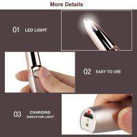 ZZOOI Electric Eyebrow Razor Electric Precision Eyebrow Trimmer For Women Painless Precision USB Rechargable Razor Cordless Electric E