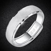 ๑▣  Lettering mens ring domineering single index finger opening fine hip-hop