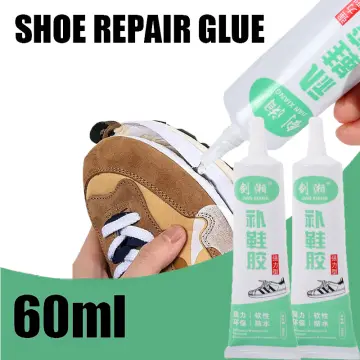 Universal Men Women Shoese Accessory Soft Strong Shoe-glue Waterproof  Quick-Drying Repair Shoes Tools 60ml