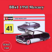 Bburago 1:64 Mini รถรุ่น,BB41 1950 Mercury Scale โลหะ Diecast Miniature Art รถคอลเลกชันของเล่น