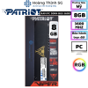 Ram ddr4 8gb 16gb bus 3600mhz viper steel rgb patriot - ảnh sản phẩm 1