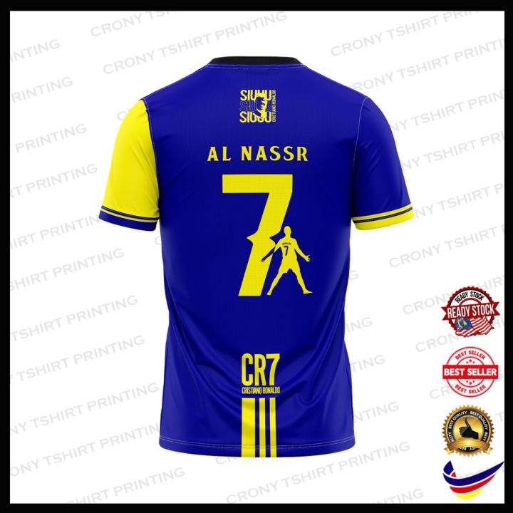 2023 CR7 Al Nassr Siuuu Siuuu Siuuu Sublimatio Tshirt | Baju CR7 Al ...