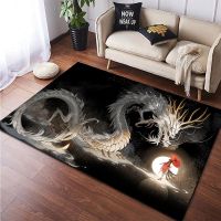 Chinese Dragon Animal Printed Carpet for Living Room Large Area Rug Soft Mat E-sports Chair Carpets Alfombra Gifts Dropshopping