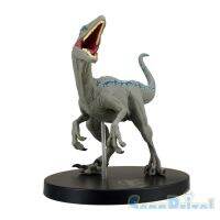 Velociraptor ไดโนเสาร์สีฟ้า Tyrannosaurus Rex Mosasaurus ของเล่นคลาสสิกสำหรับชายรูปสัตว์ Action Figures ไม่มีกล่องขายปลีก