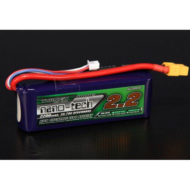 Turnigy Nano-tech 2200mah 3S 11.1V 35-70C Lipo Pack XT60 | Lazada PH