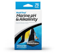 Seachem MultiTest™ Marine pH &amp; Alkalinity น้ำยาวัดค่า Marine pH &amp; Alkalinity ในชุดเดียว MultiTest™ Marine pH &amp; Alkalinit