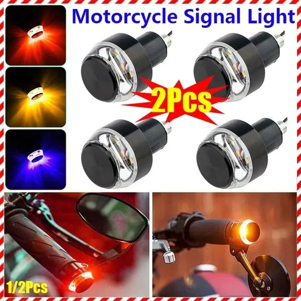 Motorcycle Led Bar End Signal Light 12v Lazada PH