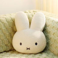 WLJL033การ์ตูน Miffy กระต่ายตุ๊กตาของเล่นตุ๊กตาโซฟาหมอนเบาะตกแต่งบ้านวันหยุดของขวัญ