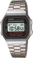 Casio Collection Unisex Adults Watch A168WA SILVER