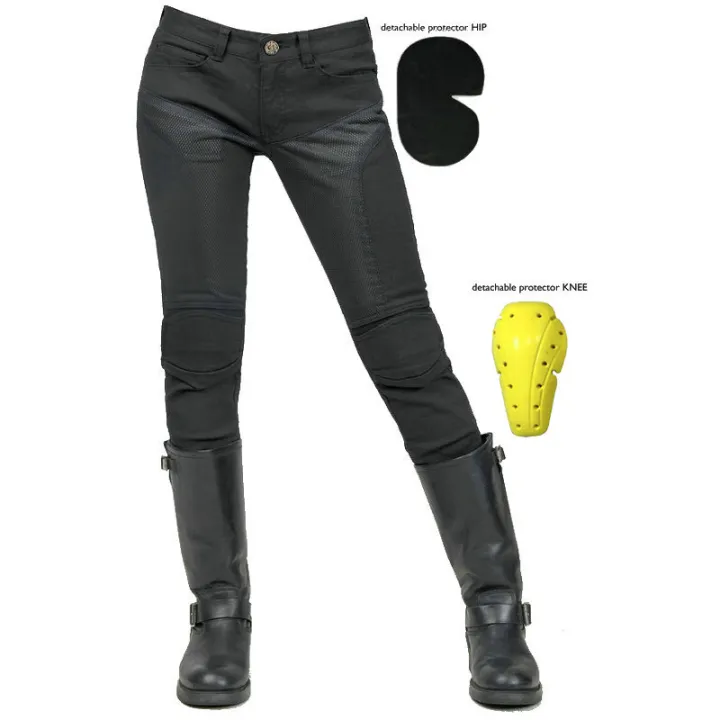 Motorcycle Riding Pants Motorcycle Jeans Racing Slim Ventilated Mesh