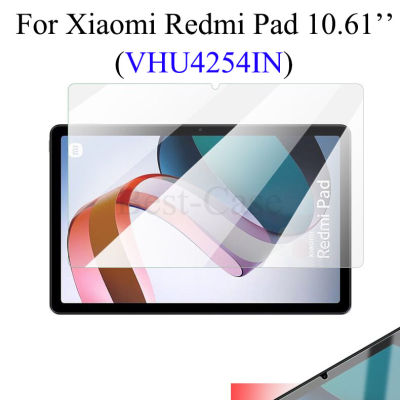 สำหรับ Xiaomi R Edmi Pad 10.61นิ้ว VHU4254IN ฟิล์มป้องกันหน้าจอ9H กระจกป้องกันป่นปี้ป้องกันรอยขีดข่วนป้องกันการล่มสลาย HD ป้องกันหน้าจอยาม Xiaomi R Edmi Pad 10.61