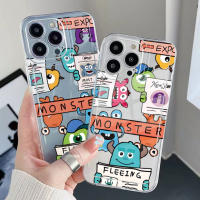 สำหรับ Infinix Hot 12i 10S 11 10 Play 11S 10i สมาร์ท6 HD X6511 X657B X6512 Monsters University Mike Sullivan อ่านคุณภาพสูง Square Edge Air Cushion Cover Full Len ป้องกันเคสโทรศัพท์