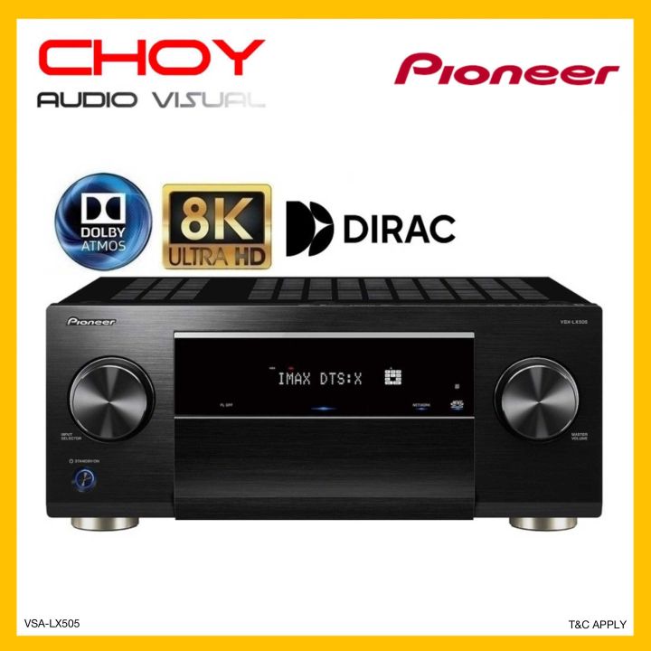 Pioneer VSX-LX505 9.2Ch Atmos Network 8K AV Receiver | Lazada