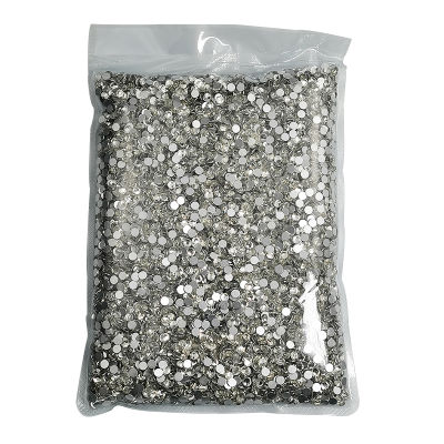 Wholesale Crystal Multi-colour Non Hotfix Flat backs Crystal Nail Rhinestones SS30 2880pcs Stones Beads Nails Art