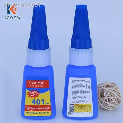 【CW】❆♣✥  1PCS 401 Instant Fast Adhesive 20ML Bottle Super Glue Multi-Purpose Colorless
