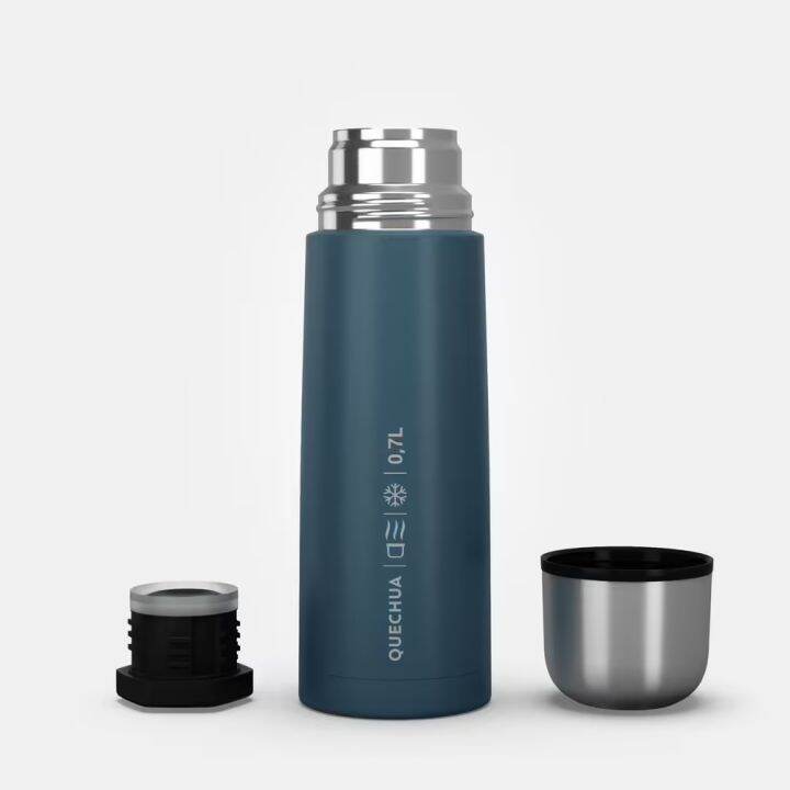 พร้อมส่ง-ขวดน้ำสำหรับเดินป่า-สเตนเลสสตีล-stainless-steel-isothermal-hiking-bottle-0-7-litre-metal