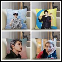 [Dudu home furnishing] Musife เคป็อปเอ็กโซปลอกหมอน Chanyeol ปลอกหมอนสี่เหลี่ยมสั่งทำได้ปลอกหมอนติดซิป35X3540x4045x45cm จัดส่งจากผู้ผลิต