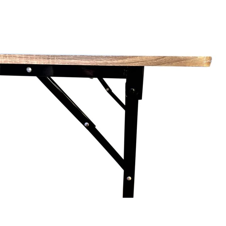 ปังปุริเย่-โต๊ะทำงาน-โต๊ะวางของ-โต๊ะพับอเนกประสงค์-60-120-cm-ลายไม้-รุ่นhm101-พร้อมส่ง-โต๊ะ-ทำงาน-โต๊ะทำงานเหล็ก-โต๊ะทำงาน-ขาว-โต๊ะทำงาน-สีดำ