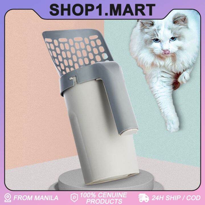 Selfcleaning Cat Litter Scoop Kitty Toilet Sandboxes Shovel Pets Poop Sand Clean Artifact Tool