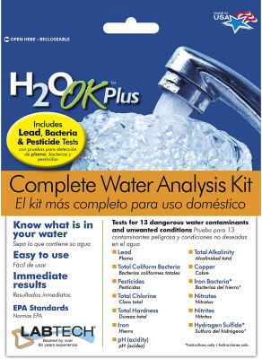 Mosser Lee LabTech LT5015 H2O OK Plus Complete Water Analysis Kit